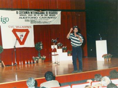Pinto d´Herbón presentando a 3ª edición Pinto d´Herbón presentando a 3ª edición